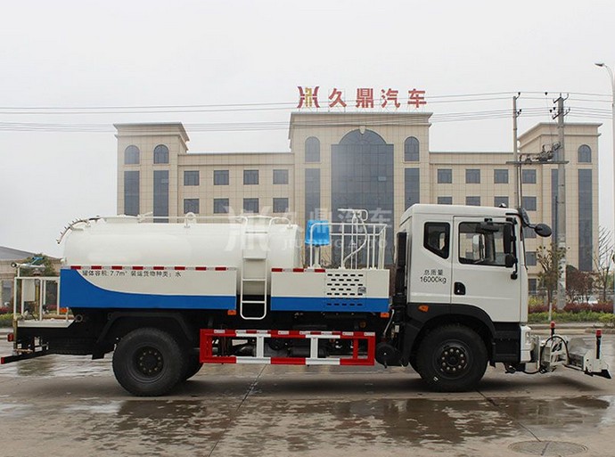 多功能灑水車——東風(fēng)御虎高壓清洗灑水車