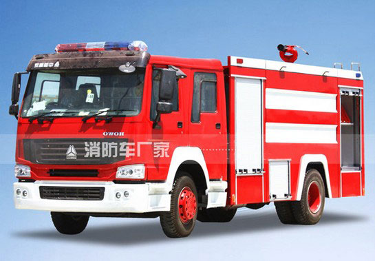 10噸重汽豪沃水罐消防車(chē)價(jià)格