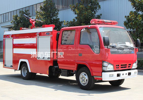 4噸五十鈴600P泡沫消防車價(jià)格