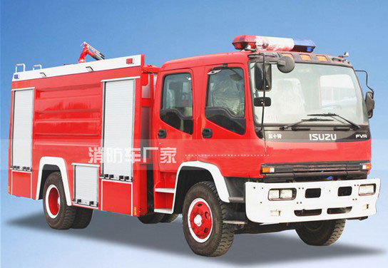 8噸五十鈴FVR泡沫消防車價(jià)格