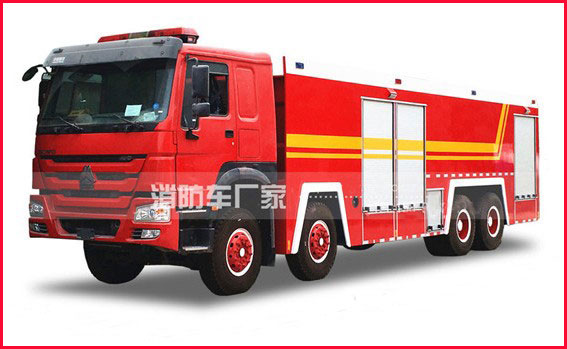 22噸重汽豪沃泡沫消防車價(jià)格