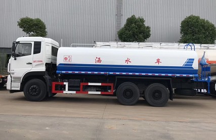 20方灑水車是多少噸_東風(fēng)天龍后雙橋20方綠化灑水車