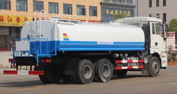 陜汽德龍新M3000后雙橋20噸灑水車高清圖片 陜汽德龍新M3000后雙橋20噸灑水車高清圖片
