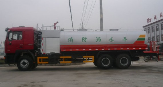 陜汽德龍新M3000后雙橋20噸灑水車高清圖片 陜汽德龍新M3000后雙橋20噸灑水車高清圖片