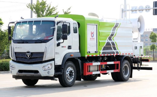 12方灑水車參數(shù)_國(guó)六福田瑞沃12噸抑塵車廠家價(jià)格-程力抑塵車